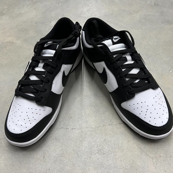 Nike Men's Dunk Low Retro Panda White Black DD1391 100 - New - Picture 5 of 7